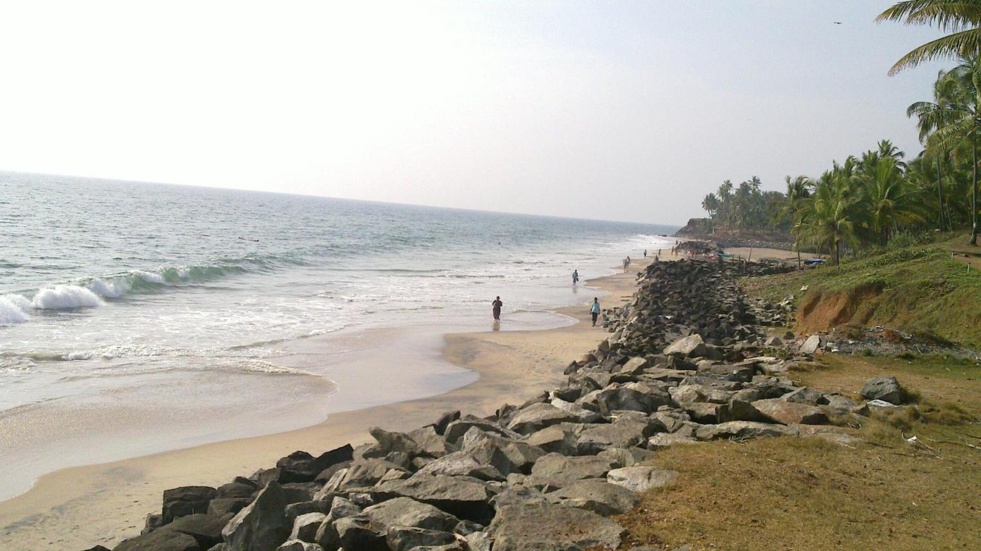 Blue Water Beach Resort Varkala Exterior foto